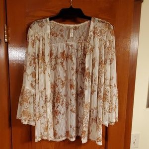 Per Seption Concept womens XL sheer jacket
